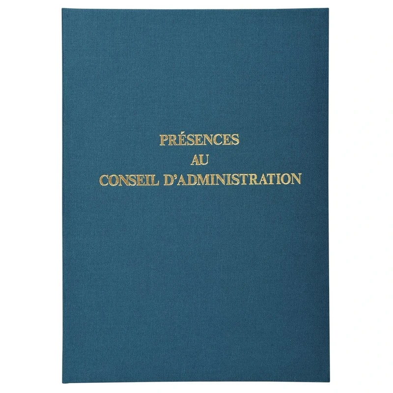 Exacompta A4 Vertical Presence of the Board Legal Records Book, 100 Pages (French)