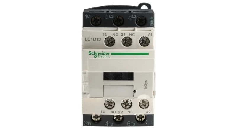 Schneider Electric TeSys D - AC Contactor, 240 V AC, 50/60 Hz, 3 Pole, 3NO, 12A, Fixed & DIN Rail Mounting, LC1D12U7