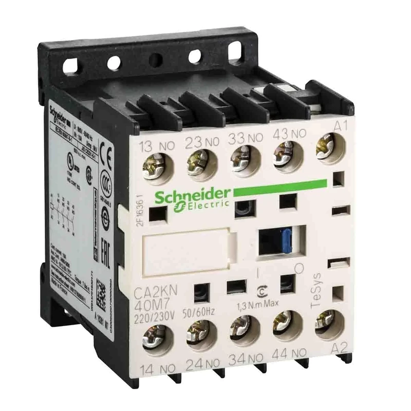 Schneider Electric TeSys K control relay - 4 NO - < lt/> = 690 V - 220...230 V AC coil