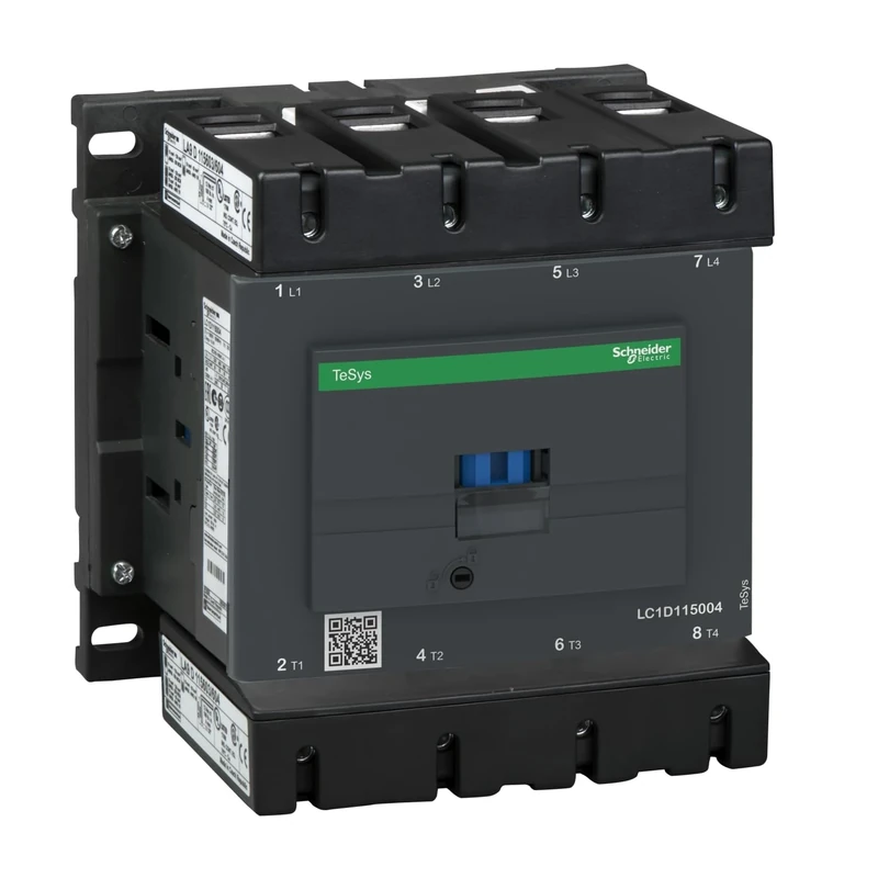 Schneider Electric TeSys D contactor - 4P(4 NO) - AC-1 - = 440 V 200 A - 230 V AC 50/60 Hz coil