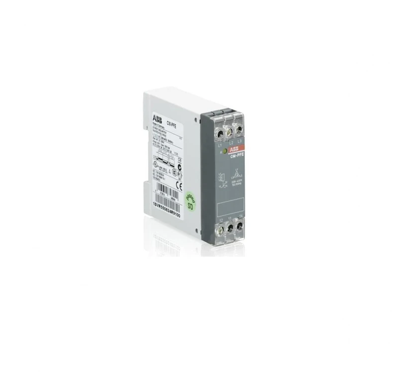 ABB CM-PFE Phase Sequence Monitoring Relay 1c/o, L1-L2-L3=208-440V AC (ABB1SVR550824R9100)
