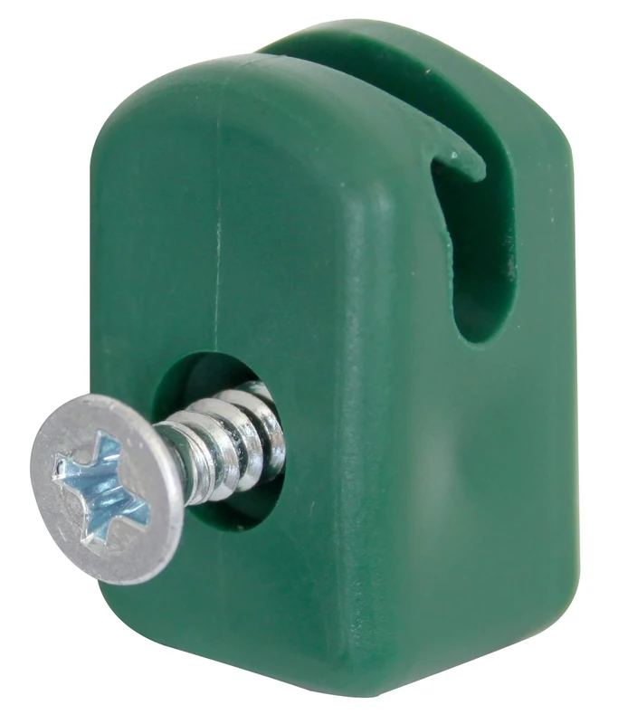 Gah-Alberts 655877 Wire Holder with Screw Material: Plastic, Colour: Green, of 50)