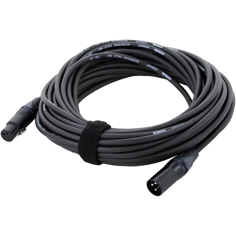 Cordial Peak CPM 20 FM 20 m XLR (3-Pin) XLR (3-Pin) Black Audio Cable