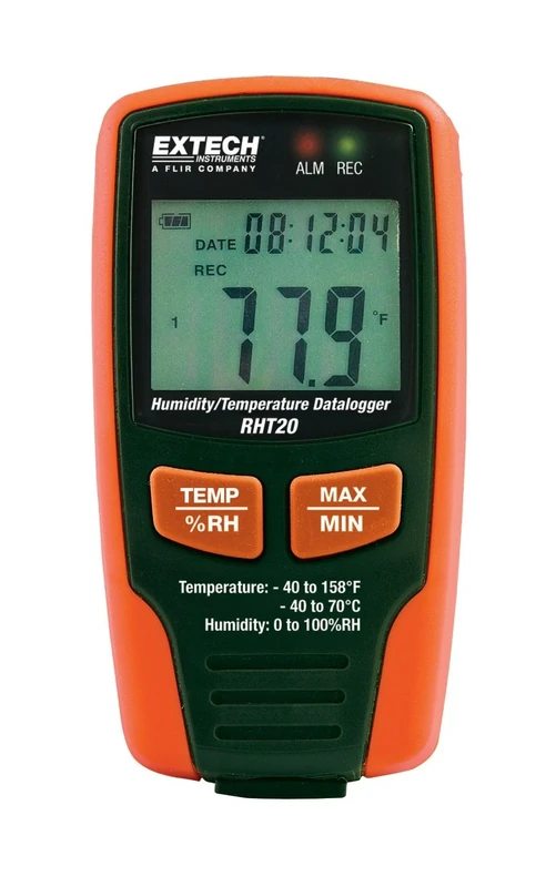 Extech RHT20 Humidity and Temperature Data Logger with LCD