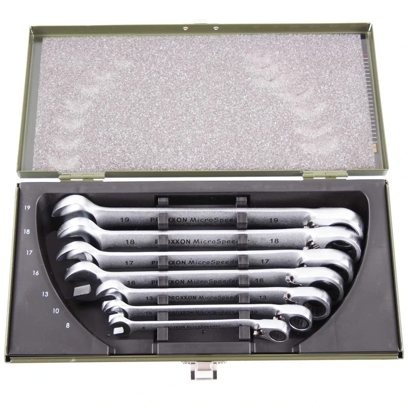 Proxxon 23124 Micro Combispeeder Set, 7 Piece Set, 10 to 19 mm