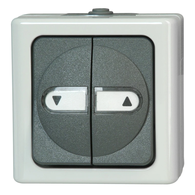 Kopp Blue Electric 560956012 Blinds Switch with Reverse Lock