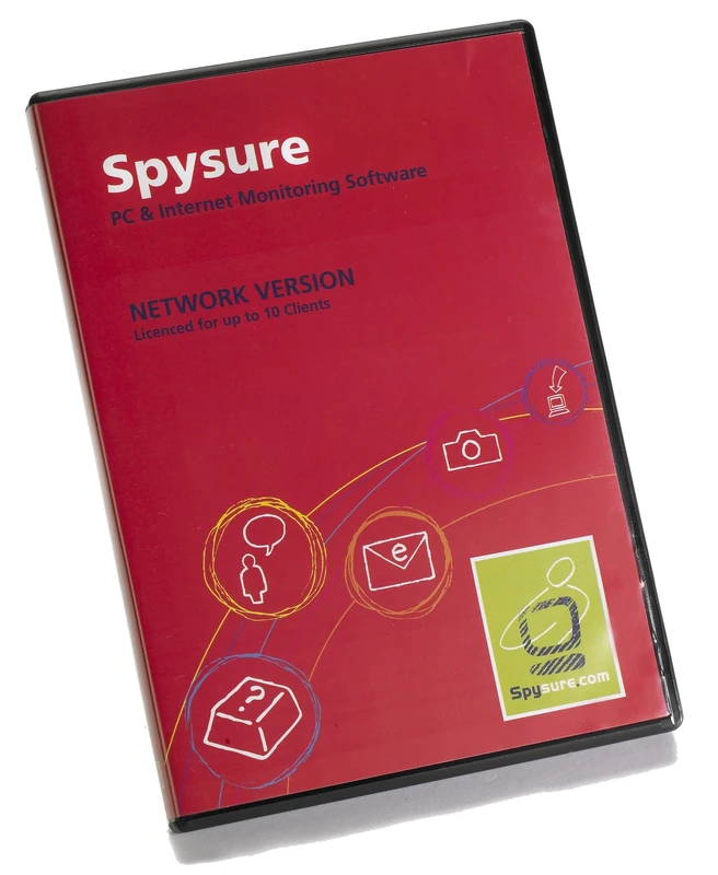 Spysure Network Version with 10 Client Licenses (PC CD) - Image 1