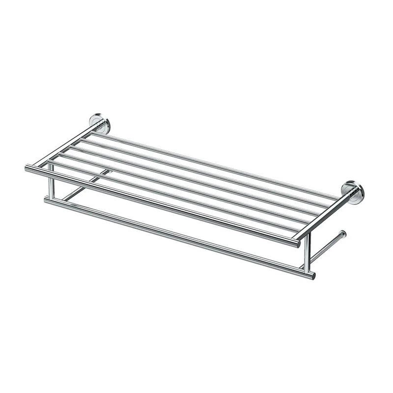 Gatco 4247 Latitude II Minimalist Towel Rack, Chrome