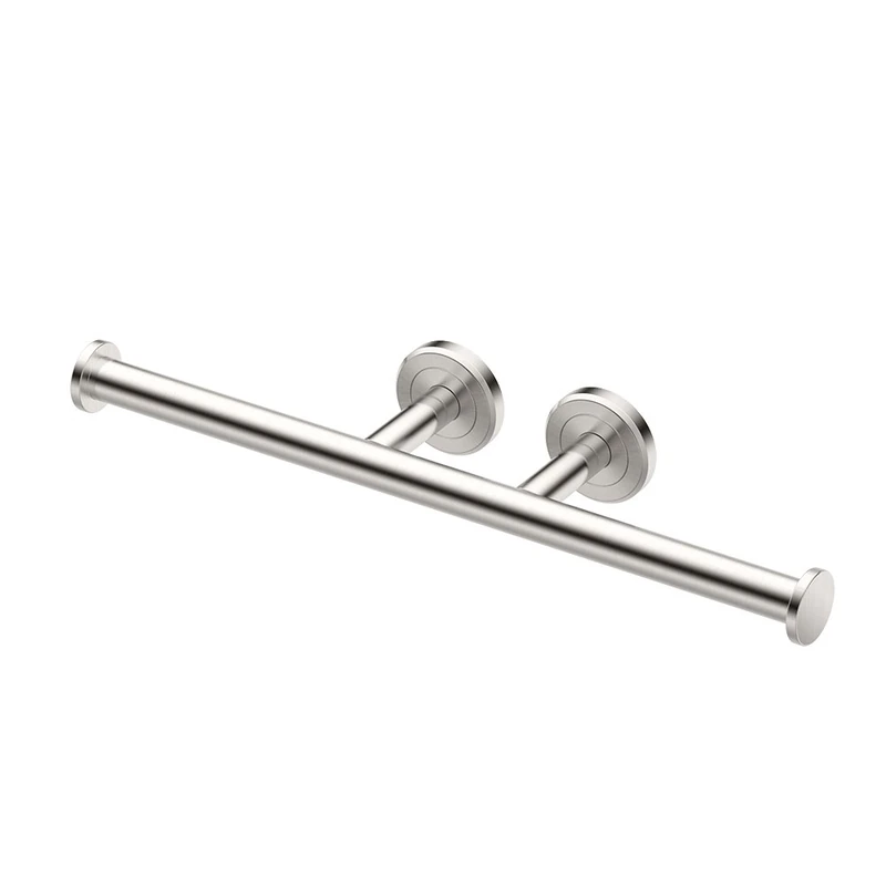 Gatco 4293A Latitude II Double Tissue Holder, Satin Nickel - Image 1