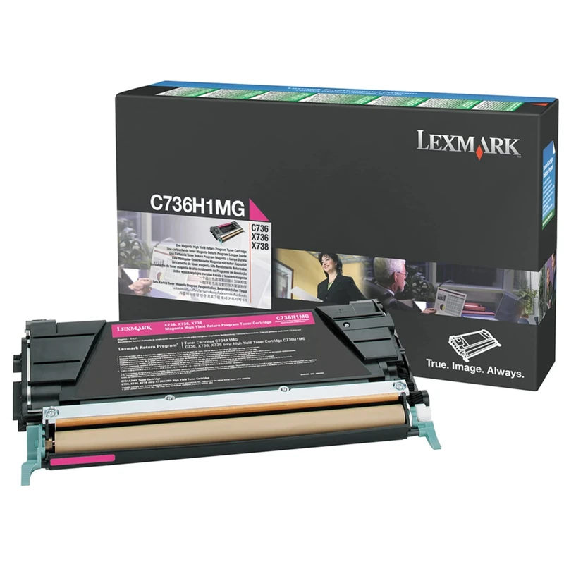 Lexmark C736H1MG C736 Programme Toner Cartridge High Yield - Magenta