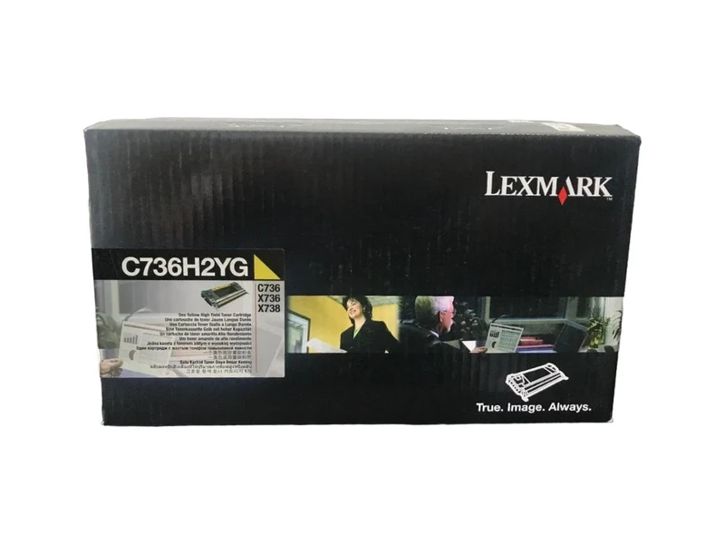LEXMARK C736 Ink Toner -Yellow
