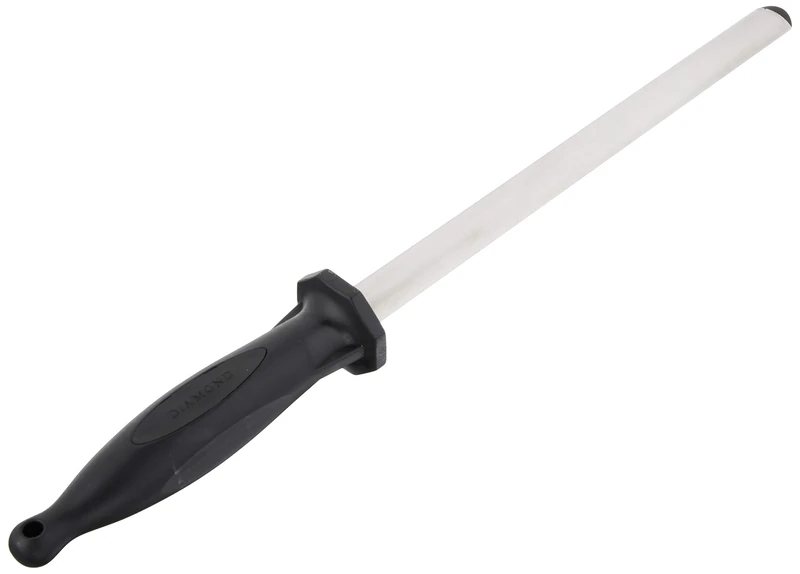 Mercer Culinary M15910 Honing Steel, Polycarbonate, Black