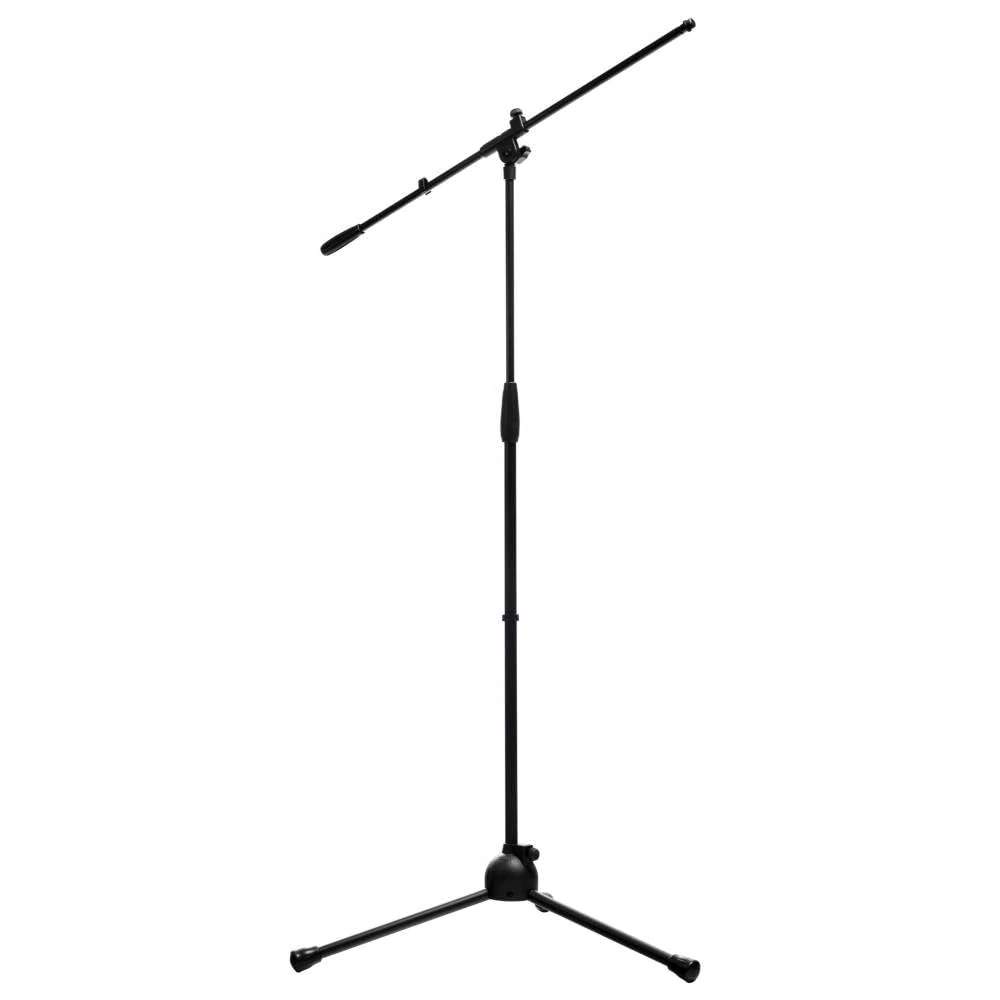 Proel RSM180 Microphone stand with boom, tripod nylon base, Matt Black