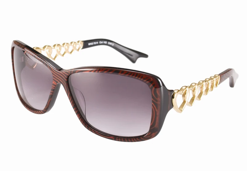 Manish Arora Women's MNS-7514-162 Oversized Sunglasses, Red/black