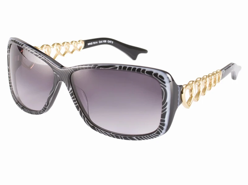 Manish Arora Women's MNS-7514-108 Oversized Sunglasses, Grey/GUN - Image 1