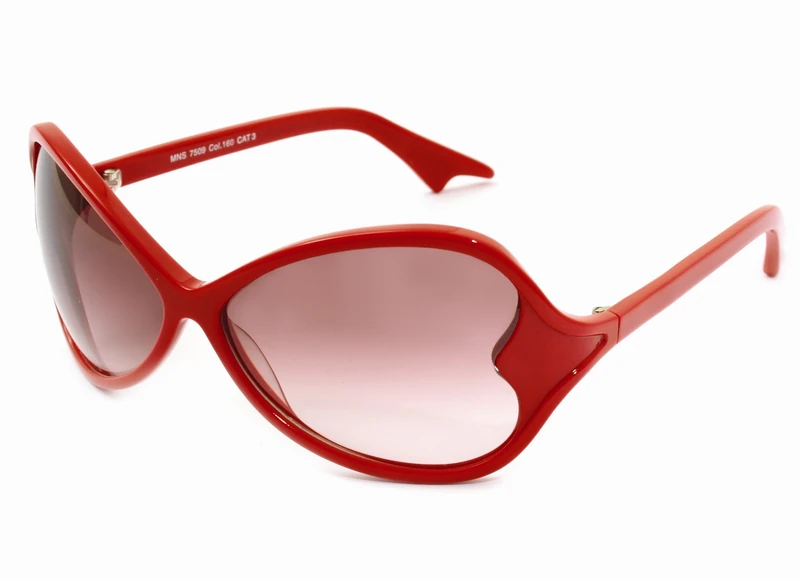 Manish Arora Women's MNS-7509-160 Oversized Sunglasses, Red
