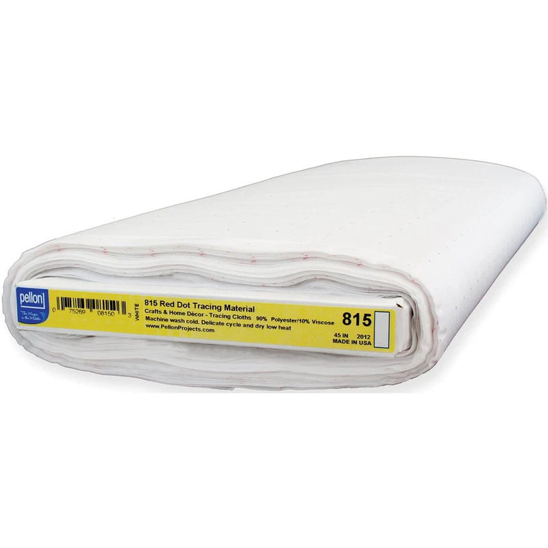 Pellon Red Dot Tracing Material, White 45 x 25yd, Polyester, 815-1 Pack