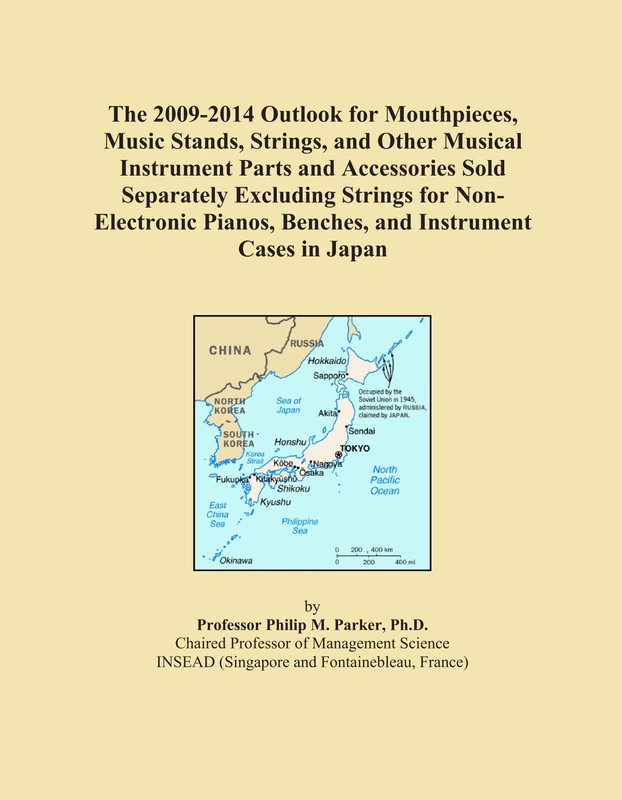 The 2009-2014 Outlook for Mouthpieces, Music Stands, Strings, and Other Musical Instrument Parts and Accessories Sold Separately Excluding Strings for ... Benches, and Instrument Cases in Japan