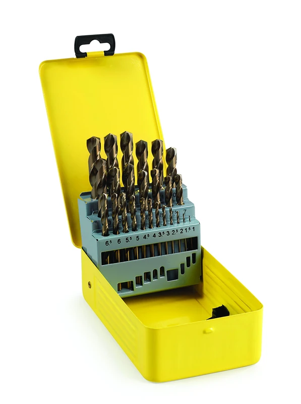 TIMCO Ground Jobber Drills Set Cobalt M35-25pcs