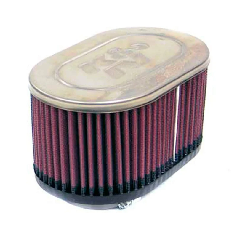 K&N Universal Clamp-On Air Filter: High Performance, Premium, Washable, Replacement Filter: Flange Diameter: 6 In, Filter Height: 6 In, Flange Length: 0.625 In, Shape: Round Tapered, RC-4381