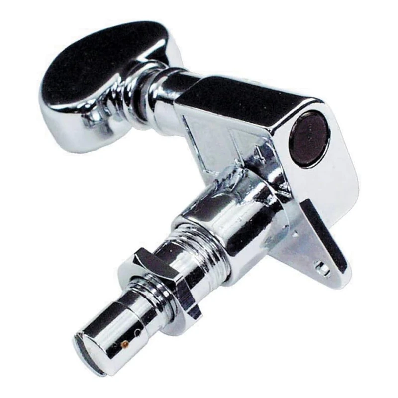 Grover 406C6 Rotomatic Mini 6 in Line Self Locking Machine Heads, Chrome