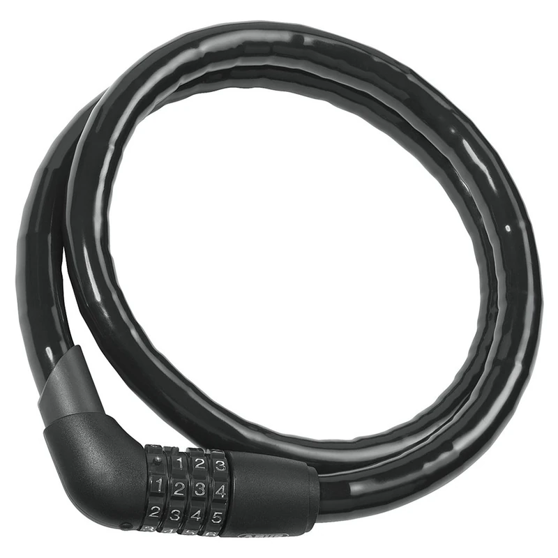 ABUS armoured cable lock Steel-O-Flex Tresor 1360 - combination lock made of steel cable with armour made of steel sleeves - security level 6