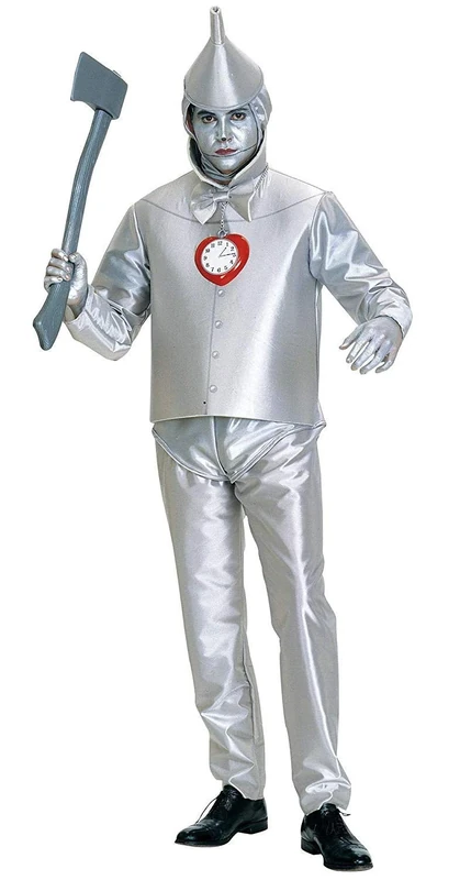 Rubies Wizard Of Oz Tin Man Costume, Silver Metallic, PLUS