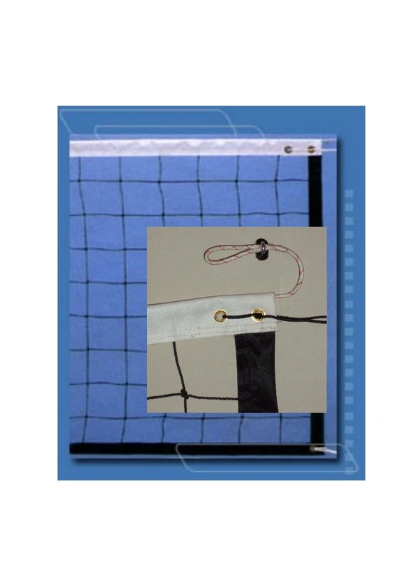 Der Sportler GmbH Great Volleyball Net Kevlar Cord 9.5 x1 m