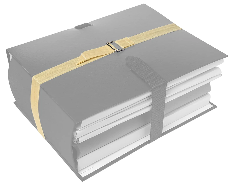 Exacompta - Ref. 6323H - Pack of 25 putty straps 1 meter - Beige - Image 1