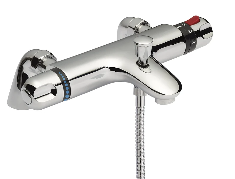 Premier CD324 Reef Thermostatic Bath Shower Mixer - Chrome