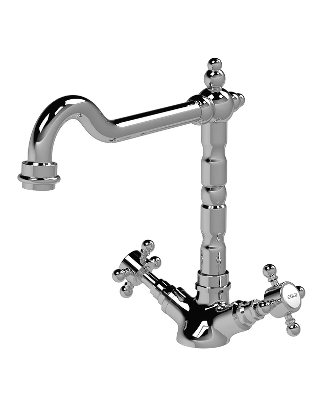 Poitiers Traditional Style Monobloc Kitchen Sink Mixer Tap