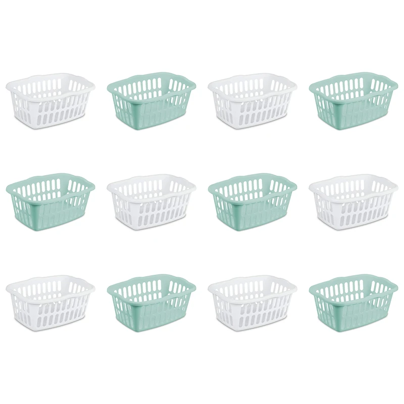 Sterilite Laundry, Green, 1.5-Bushel