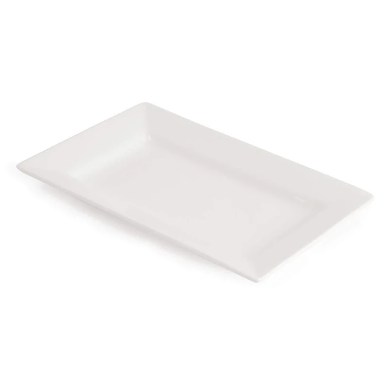 Olympia Lumina Wide Rim Rectangular Plate - 257x155mm 10x6" (Box 4)