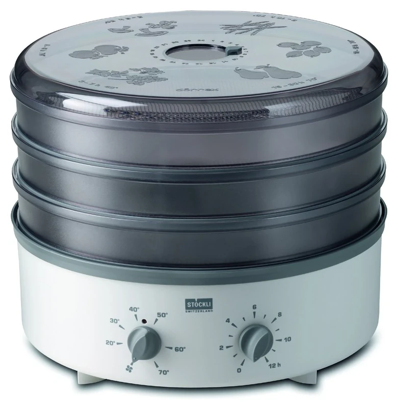 Stockli Stockli Dehydrator with Timer including metal trays Grey