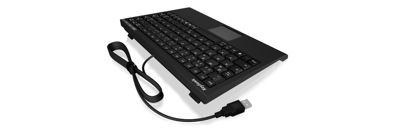 KeySonic 540U + US Mini SoftSkin KEYBOARD BLACK