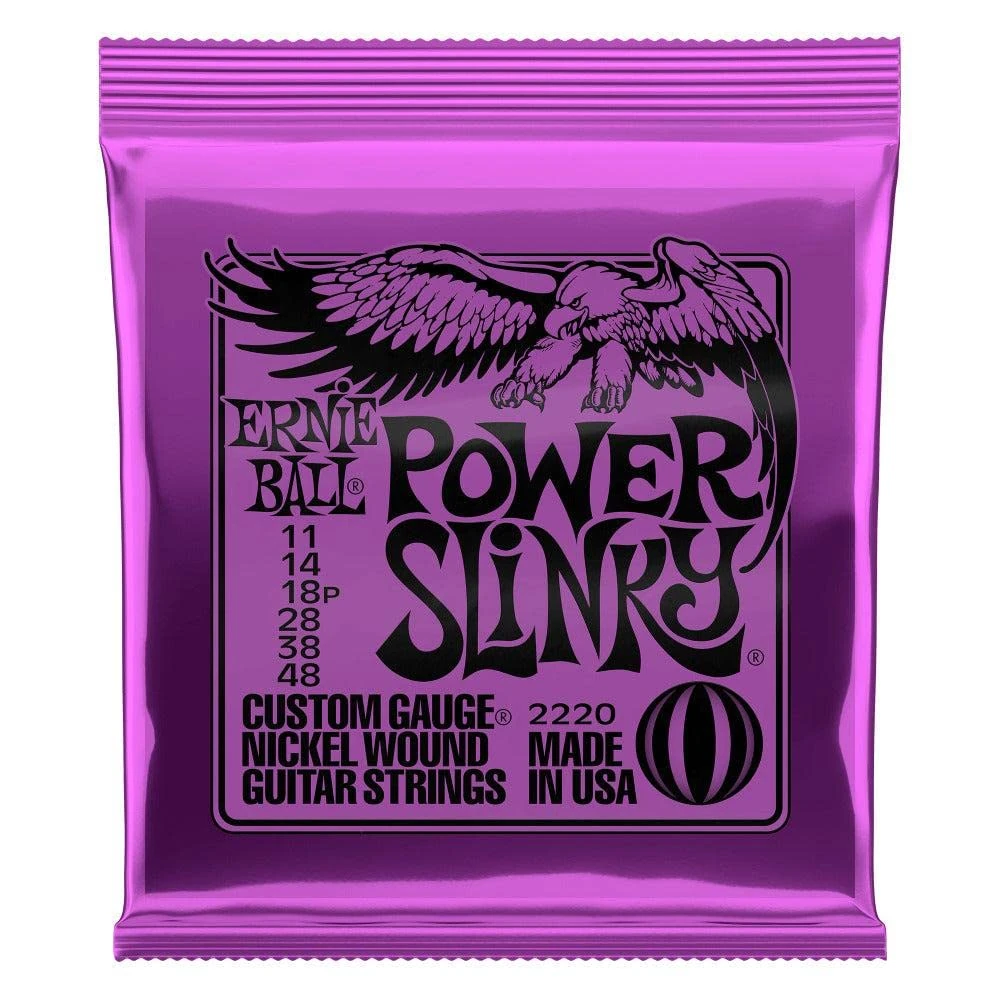 Ernie Ball Power Slinky Electric Guitar Strings 0.11-0.48