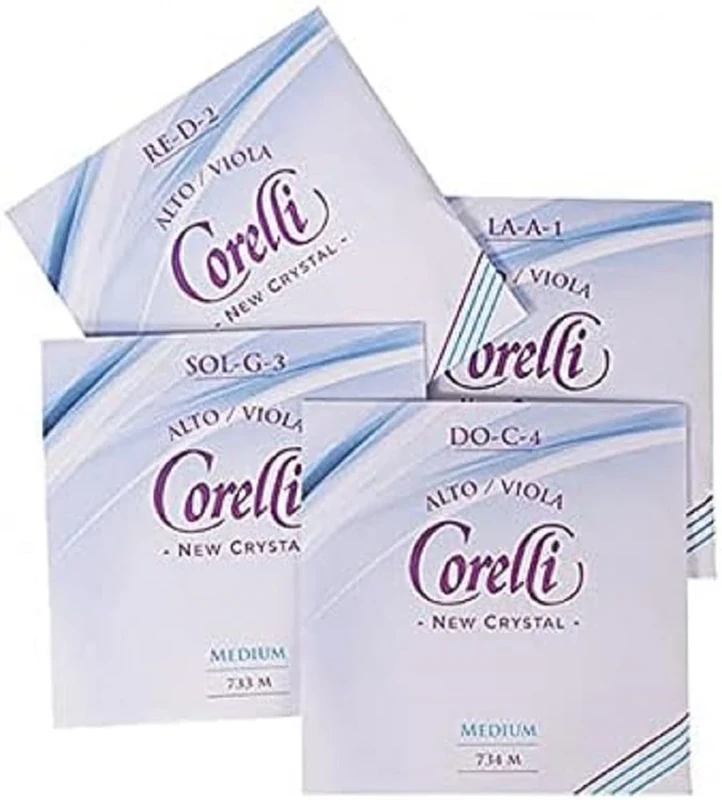 Corelli Viola strings Crystal Set with A loop end Light 730L