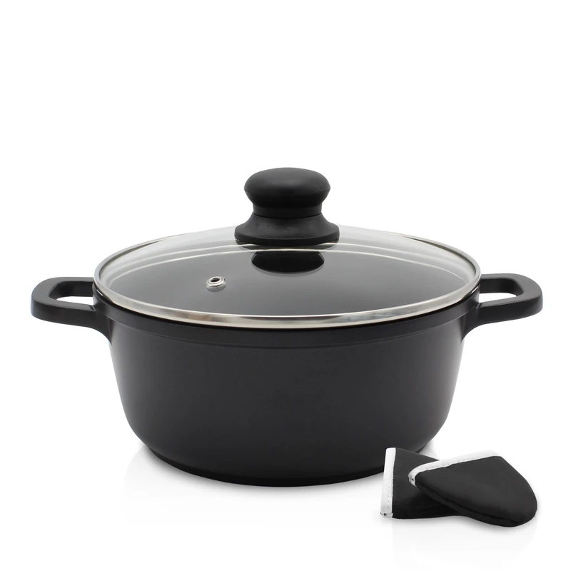 KRUGER Karl Kruger 22020 Leipzig Aluguss Series Cooking Pot