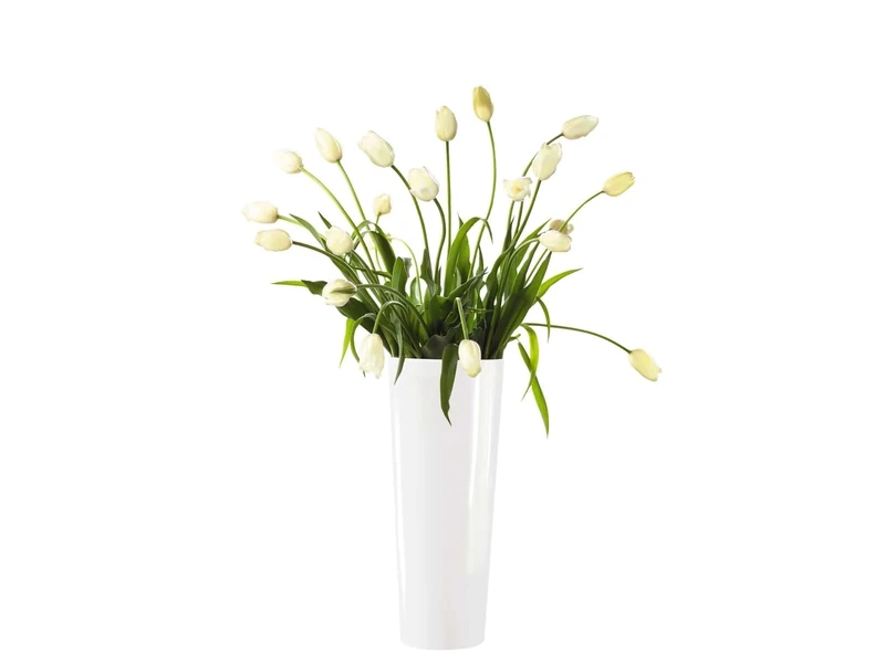 ASA Vase 1037005 Ceramic 24 x 24 x 24-inch, White