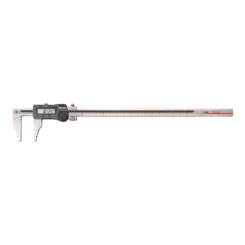 Starrett 799AZ-24/600 Digital Calliper, Stainless Steel, Battery Powered, Inch/Metric, 0-24" Range, +/-0.002" Accuracy, 0.0005" Resolution, Meets DIN 862 Specifications