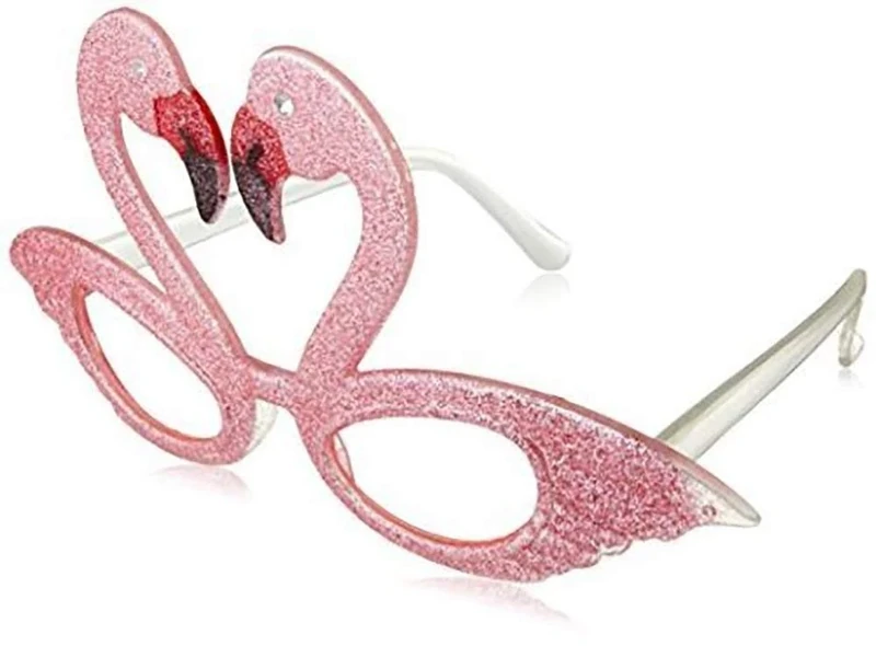 Beistle Luau Party Favors, Pink/Red/Black, Package of 1 - Image 1