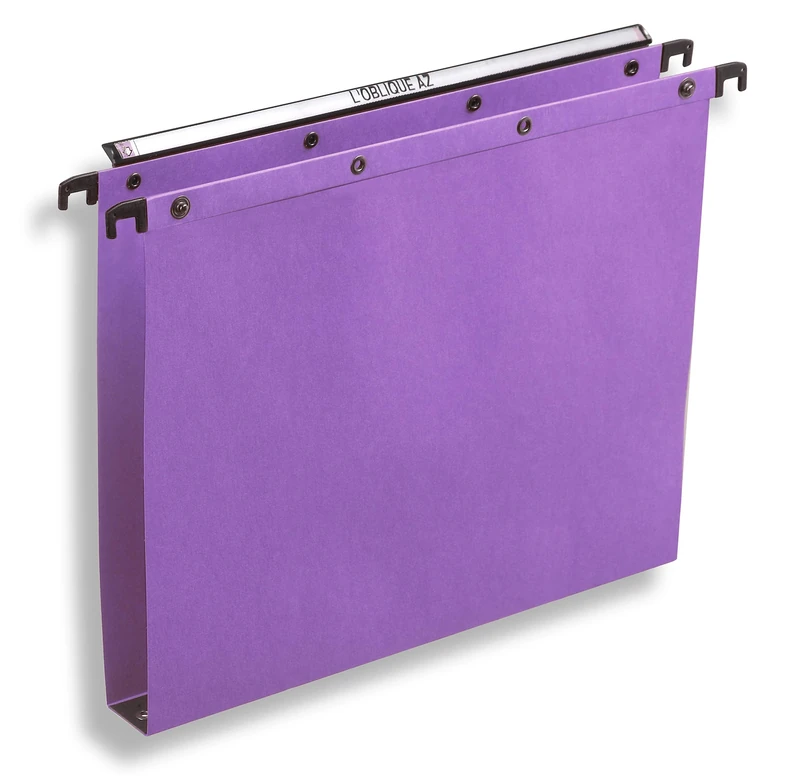 Elba 100330292 Suspension File A4 30 mm Base Kraft Paper Pack of 25 Lilac