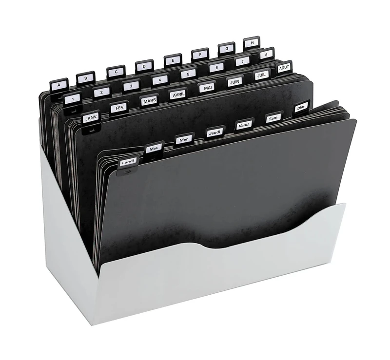 Val-Rex Valbox Expanding Office File Box for Vertical Archiving A4 Format 32 Dividers