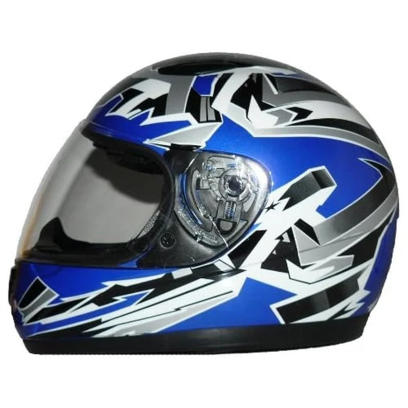 protectWEAR Children motorcycle helmet blue SA03 Size XXXS