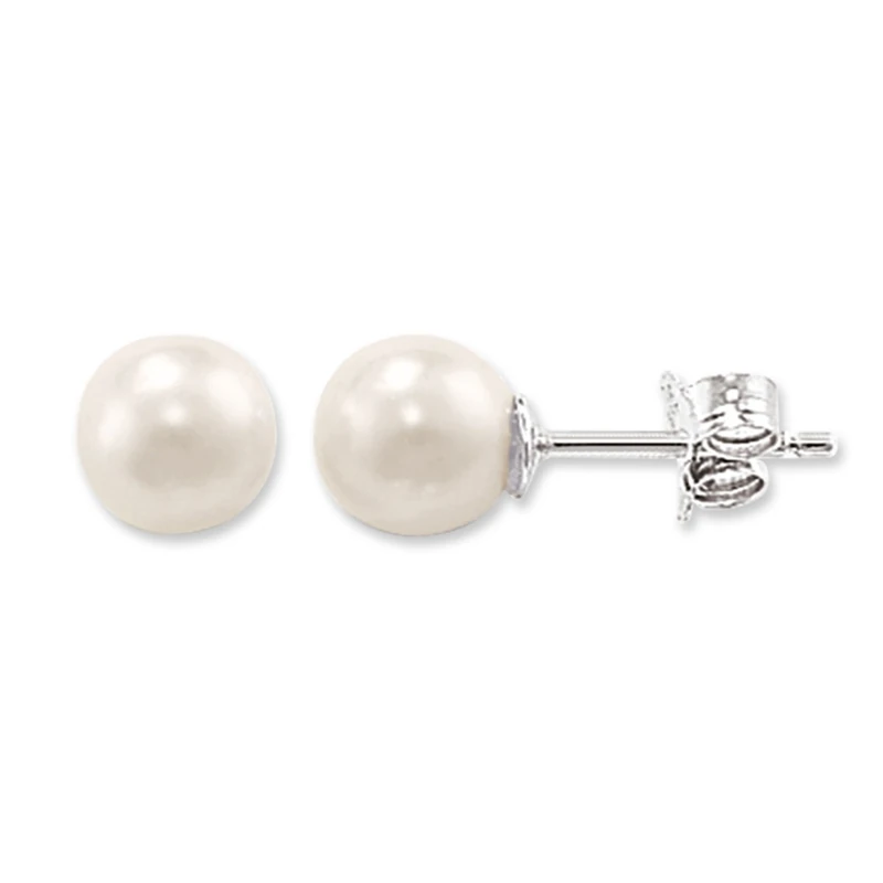 THOMAS SABO Pearl ear studs Ear studs Pearl 925 Sterling Silver
