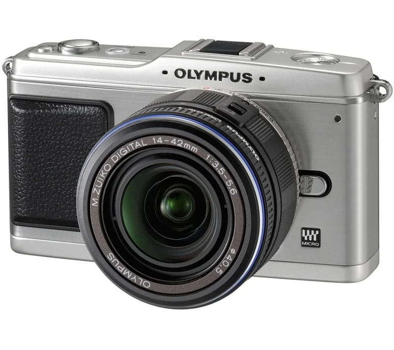 Olympus Pen E-P1 12.3MP Micro Four Thirds Camera - Black Lens Kit - Image 1