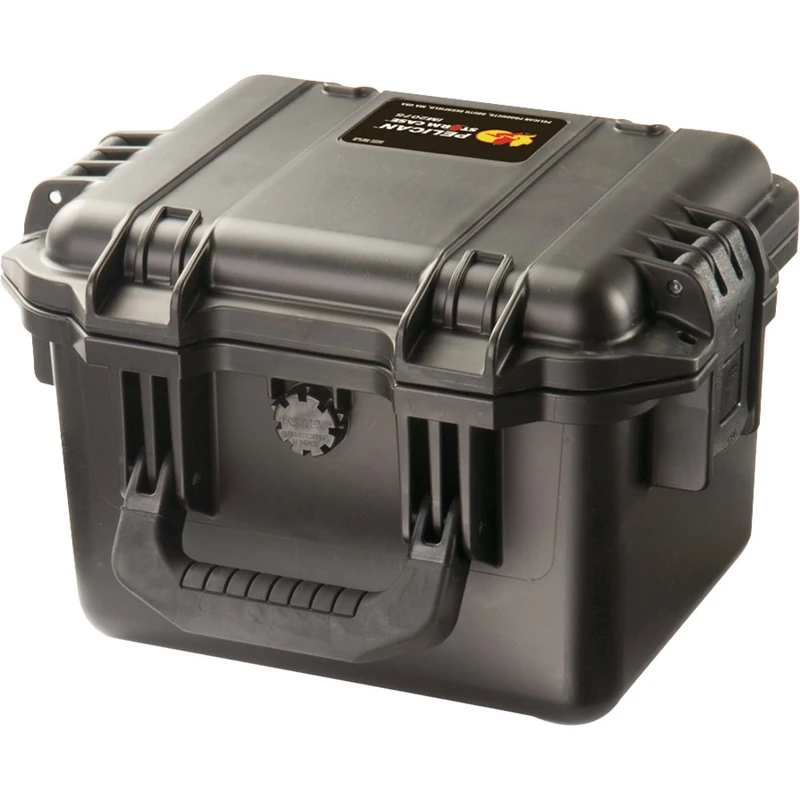 PELI Storm IM2075 Small Waterproof Box for Camera Equipment, 15L Capacity, Made in US, With Customisable Foam Inlay, Black