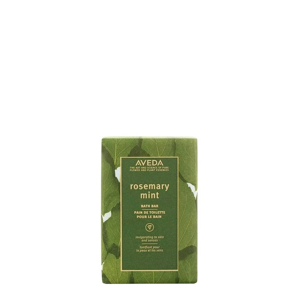 Aveda Rosemary Mint Bath Bar Soap | with Invigorating Aroma of Certified Organic Peppermint & Rosemary, 200g