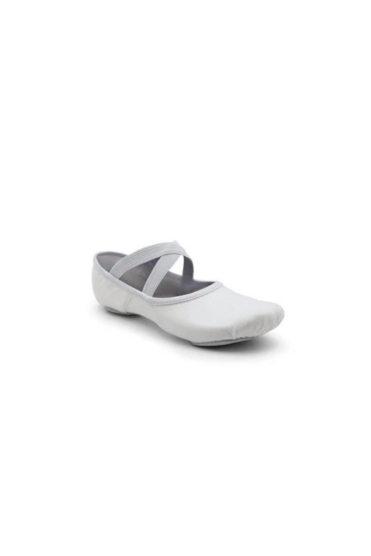 Capezio Men's Canvas Romeo Ballet Shoe, White, 6 UK