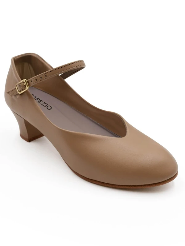 Capezio Junior Footlight, Women's Character Shoes, Beige (Caramel), 9 UK (11.5 US)